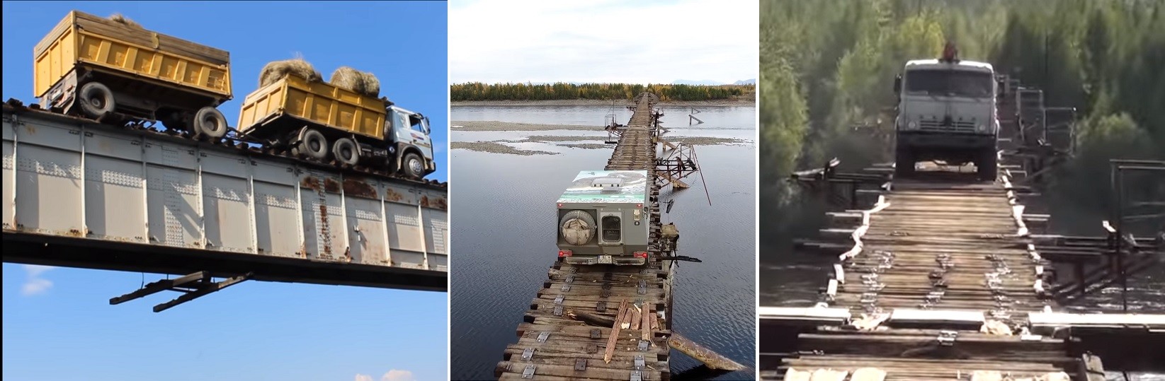 witim most na rzece w syberii