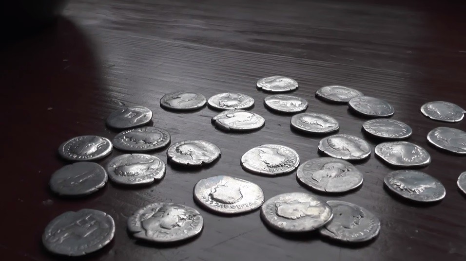 monety, drelów, rzymskie