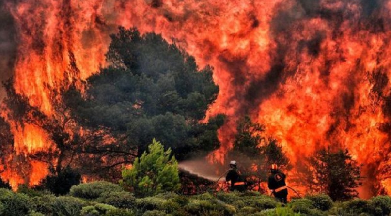 pożar w grecji 26 ciał, Australii