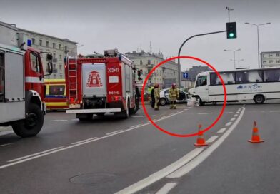 Groźny wypadek w centrum Kielc. 3-letnie dziecko w szpitalu! (FOTO, VIDEO)