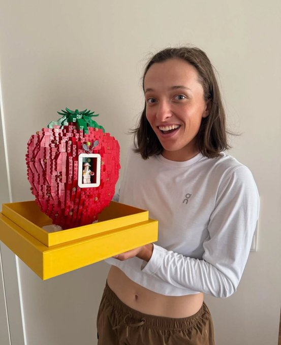 Makaron z truskawkami – kulinarny viral dzięki Idze Świątek