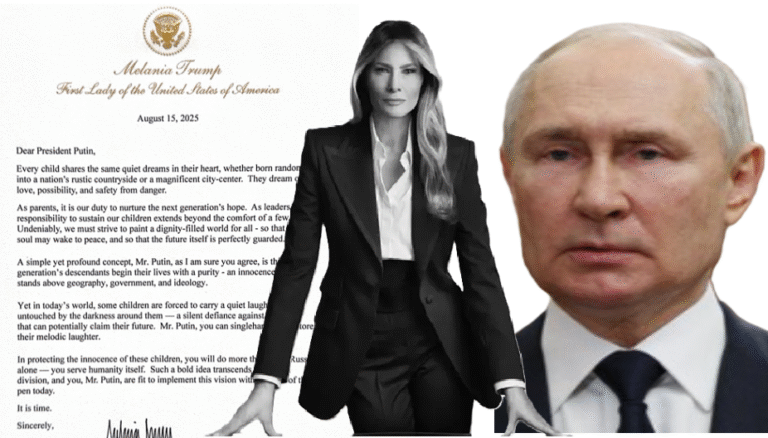 Melania Trump, Pierwsza Dama USA, upomina się o ukraińskie dzieci. Ciekawe, gdzie jest zinfiltrowany przez rosyjską agenturę ONZ?