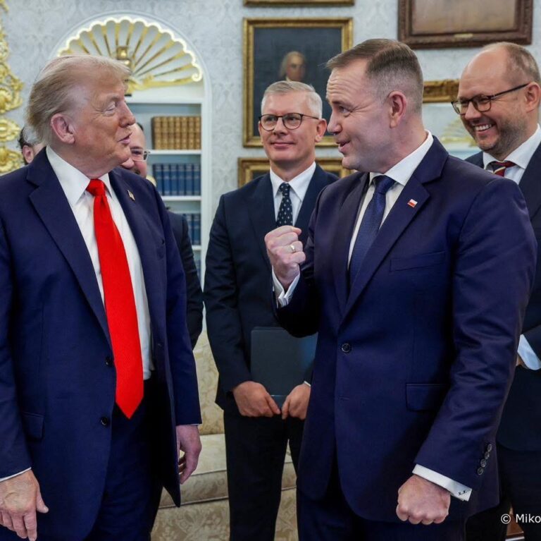Polski dziennikarz sprowokował reakcję Donalda Trumpa podczas wizyty w Białym Domu